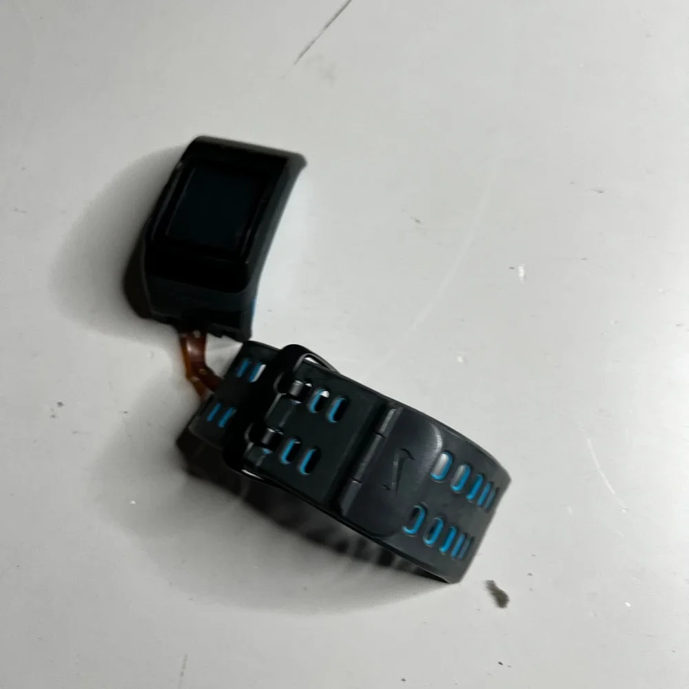Nike+ SportWatch GPS TomTom Black Blue WM0097 For‎ Parts Repair